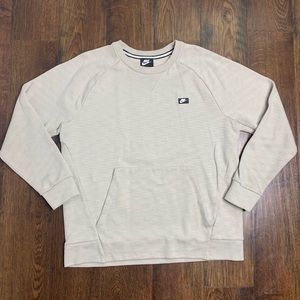 Nike Crew Neck Long Sleeve Pocket Sweatshirt Large